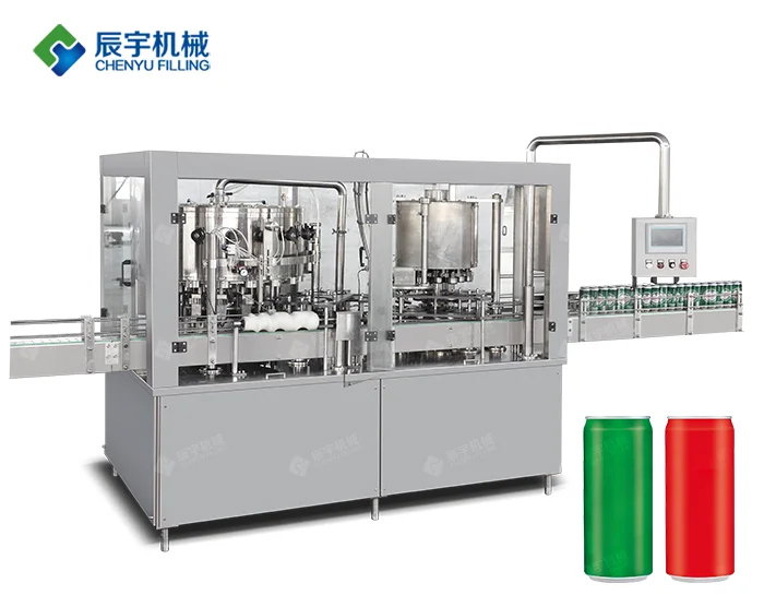 全自動易拉罐飲料灌裝機(jī) 全自動易拉罐飲料灌裝機(jī)